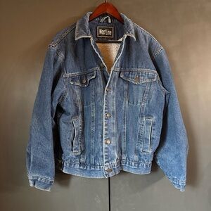 Vintage Denim Trucker Jacket 90s